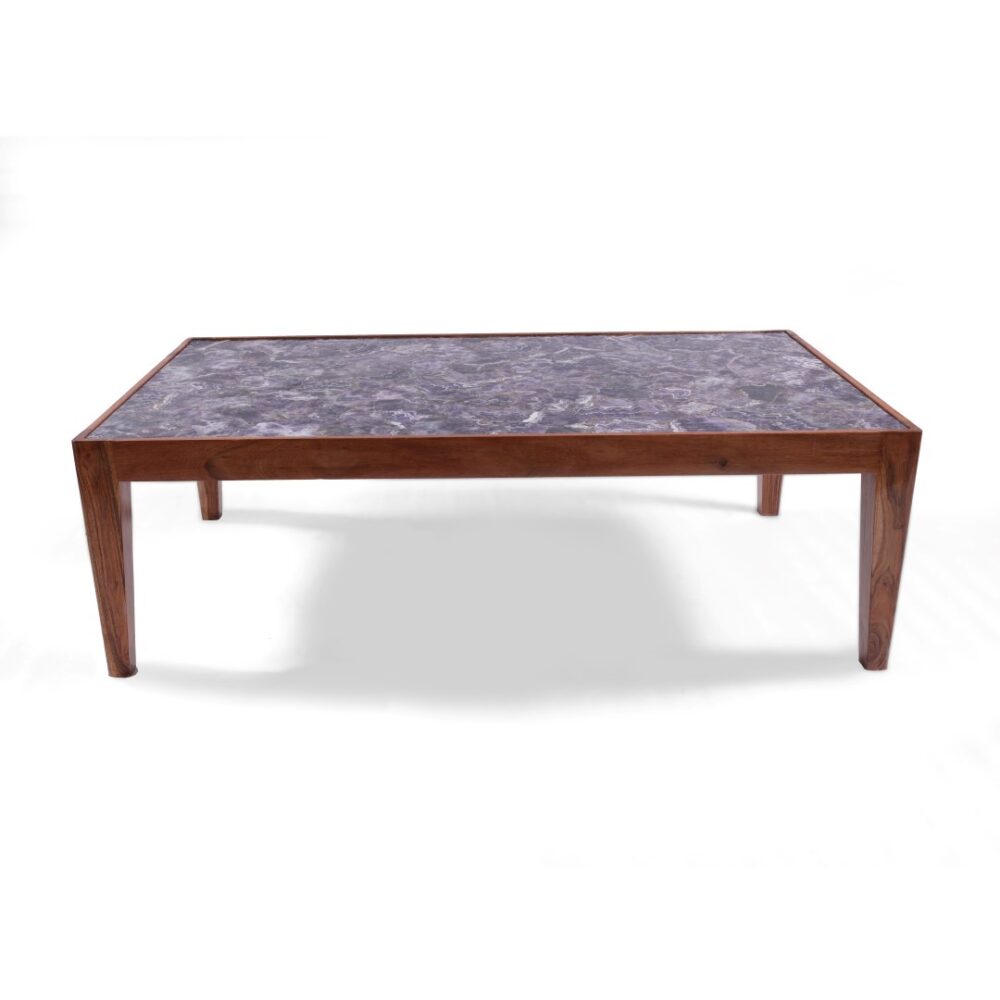 Amethyst Inlay Coffee Table