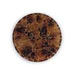 Genuine handcrafted glass mosaic - round tabletop, no base included.